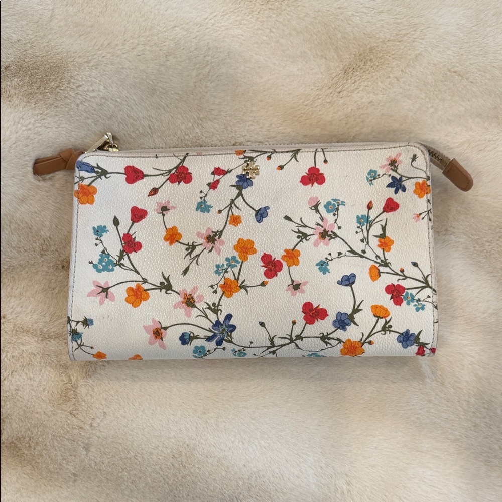 Tory Burch Multicolor Floral Print Crossbody Bag